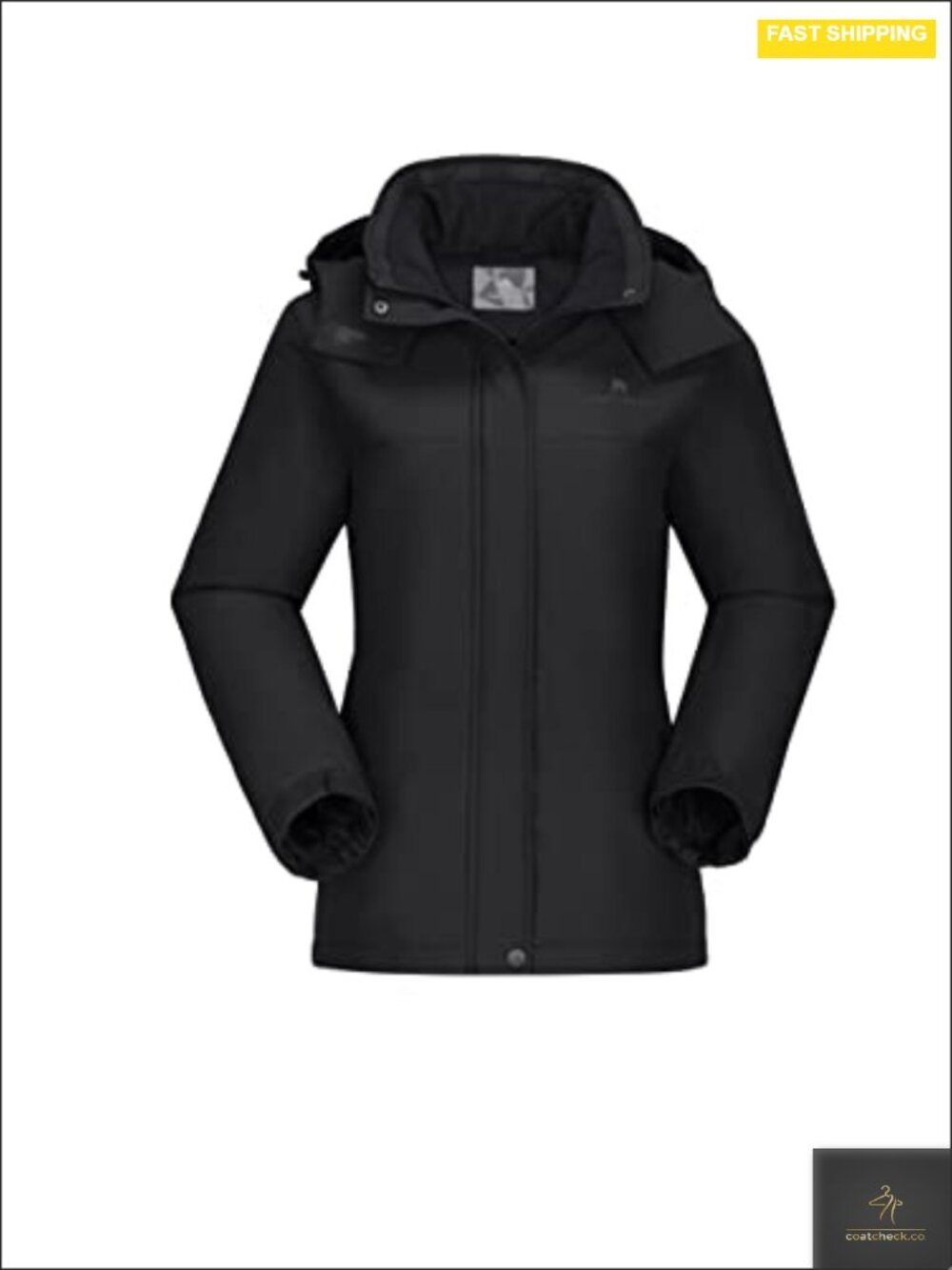 Women's Ski Jacket Waterproof Windproof Fleece Lined Snow Coat